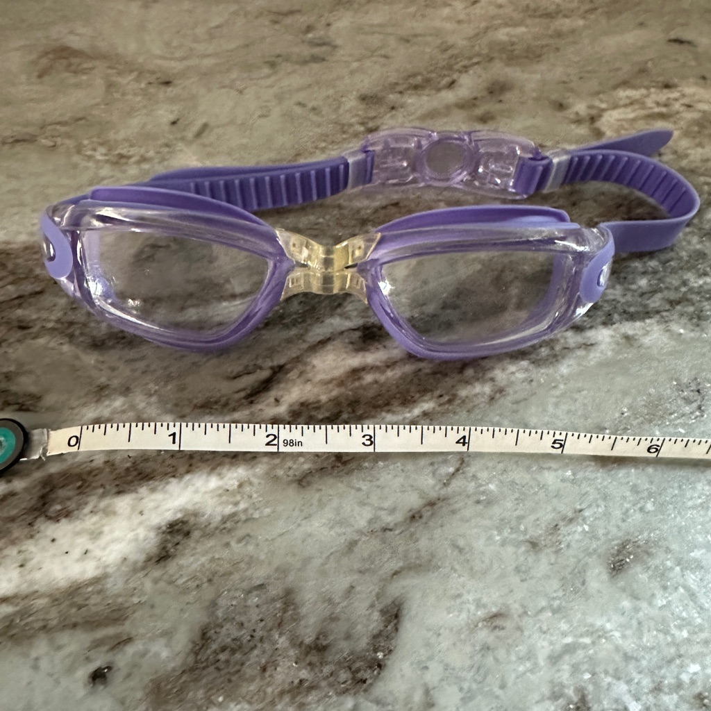 Purple Swim Goggles